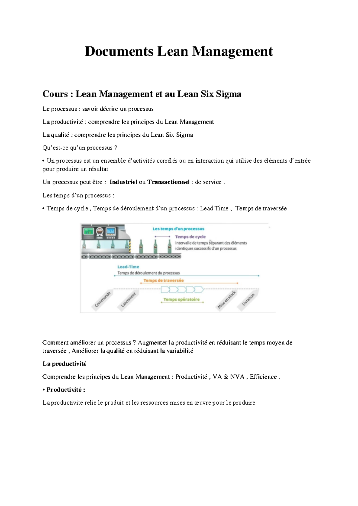 Documents Lean Management - Documents Lean Management Cours : Lean ...