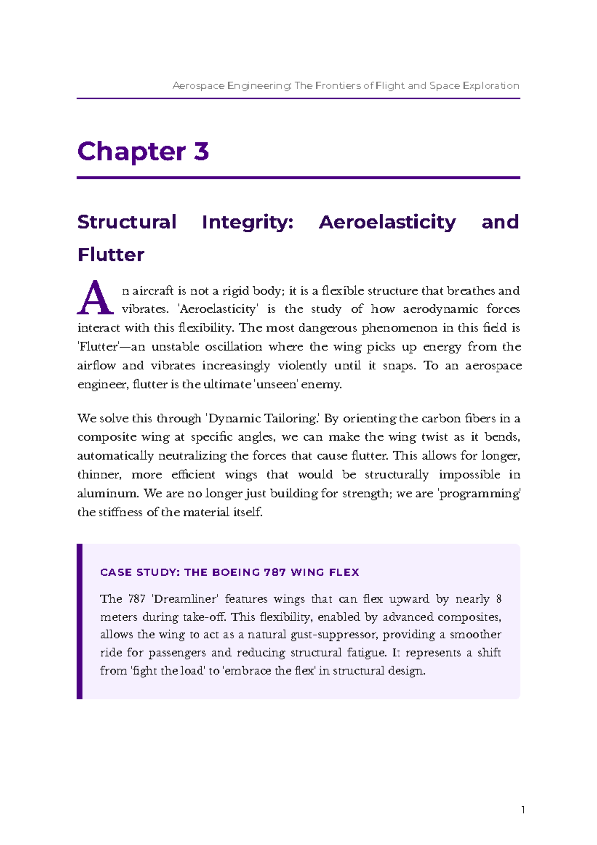 Aerospace Eng: Ch 3 Structural Integrity - Aeroelasticity & Flutter ...