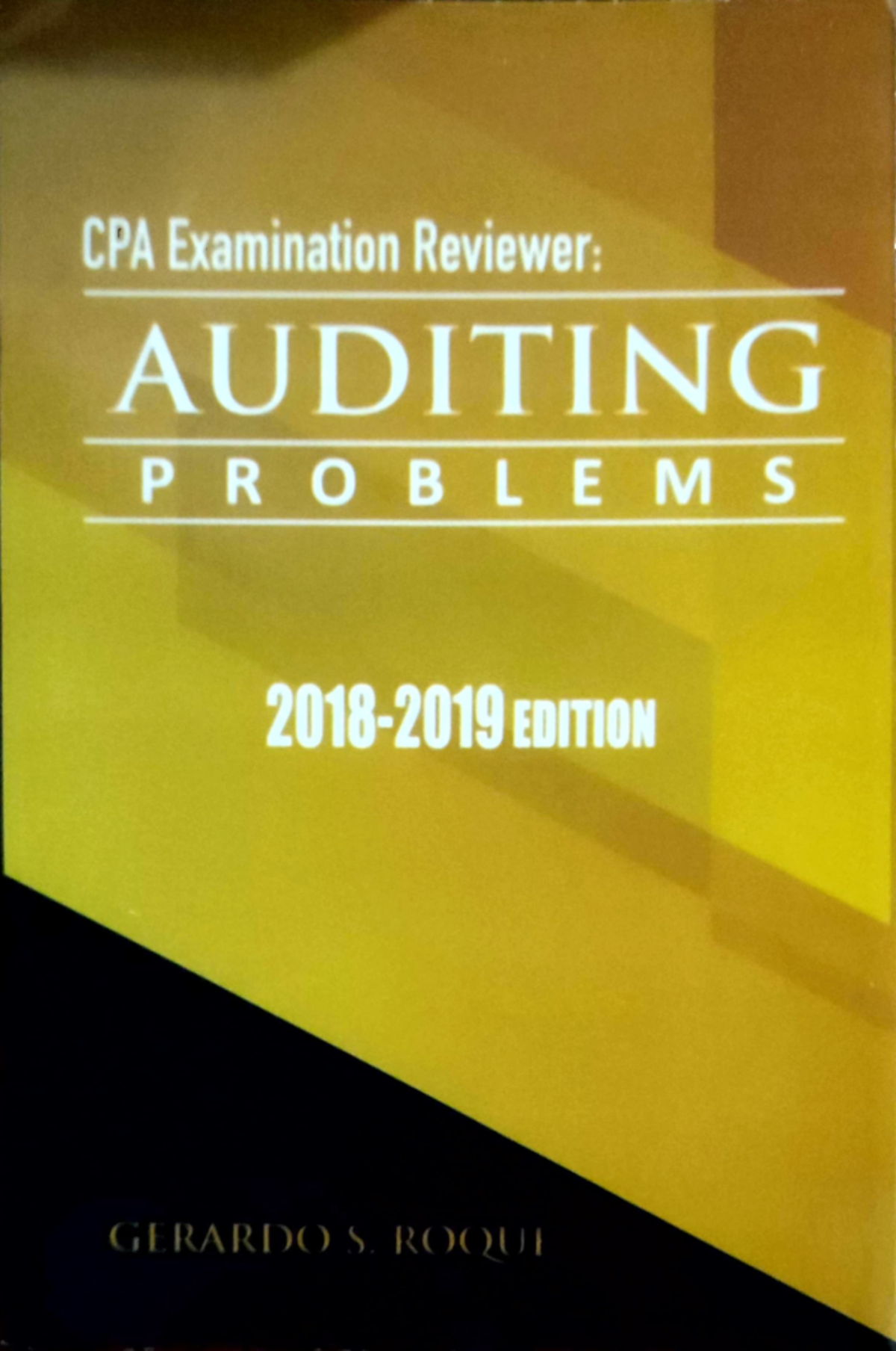 Auditing Problems (Roque) - Study Notes 2018-2019 Edition - Studocu