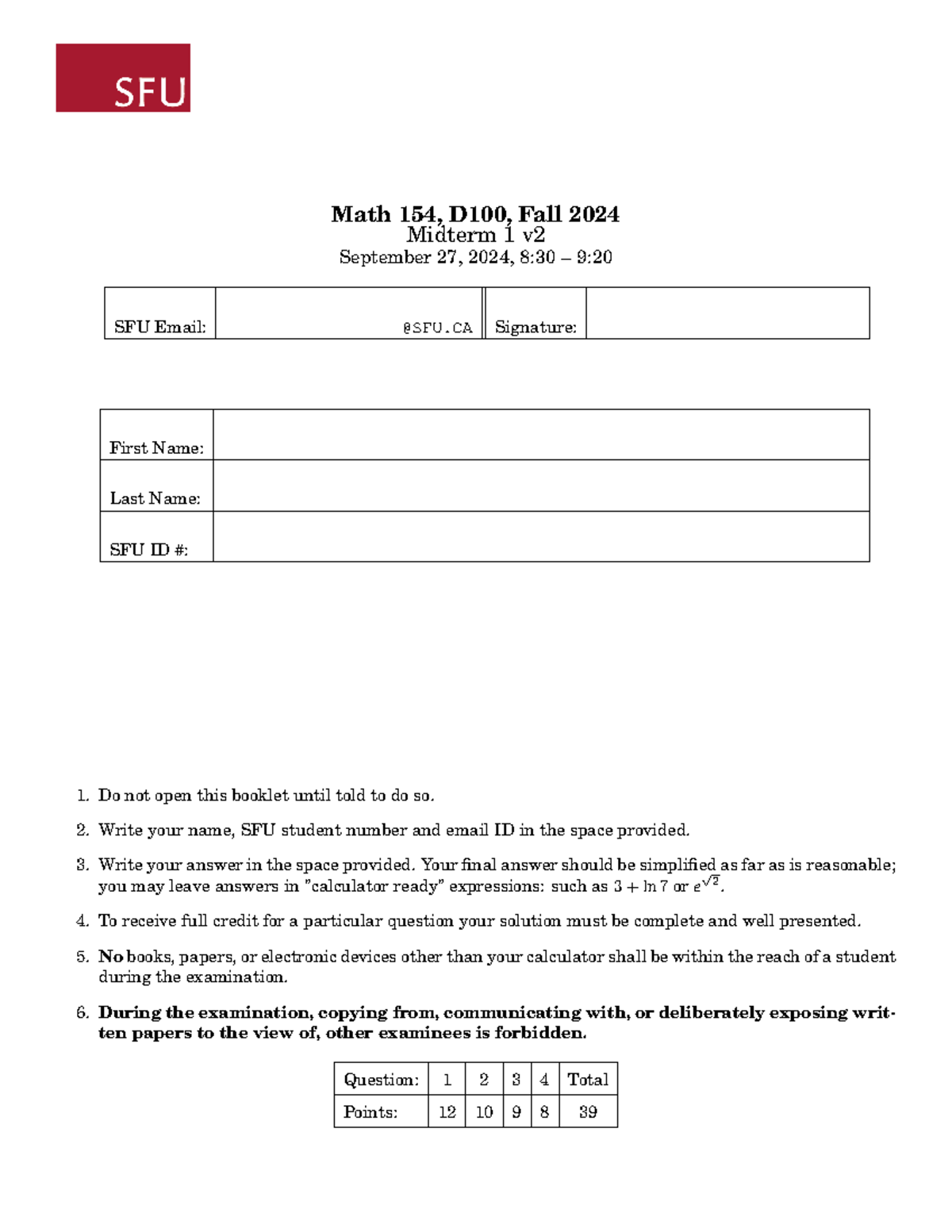 154 1247 D100 Midterm 1 Solutions and Key Concepts - Studocu