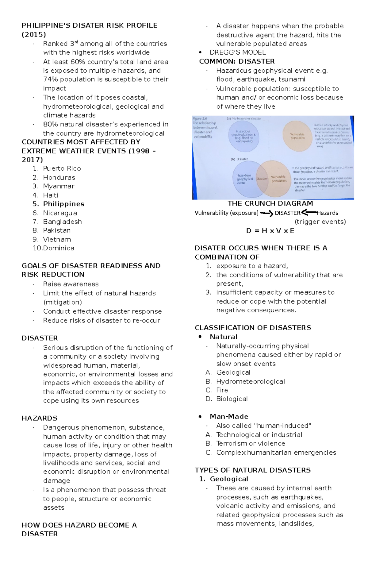 Philippine DRRR: Understanding Disaster Risks and Readiness (2015 ...