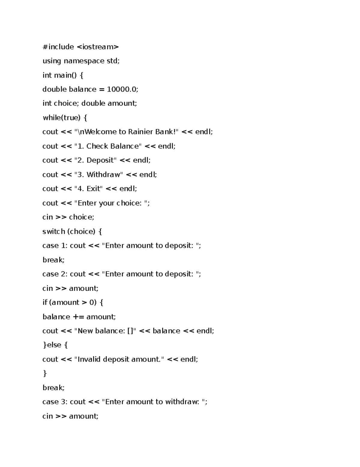 Include - I'd like to read this. - #include using namespace std; int ...