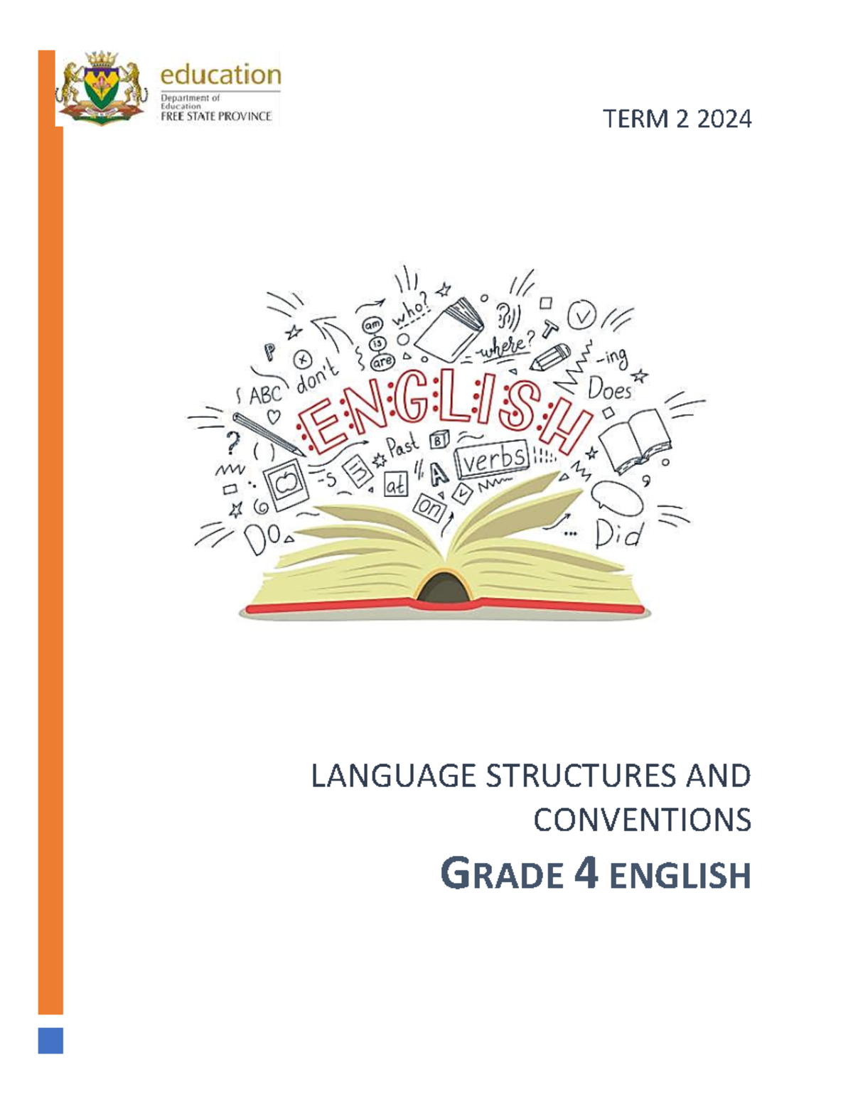 Grade 4 Language Structures & Conventions Handout - Term 2 2024 - Studocu