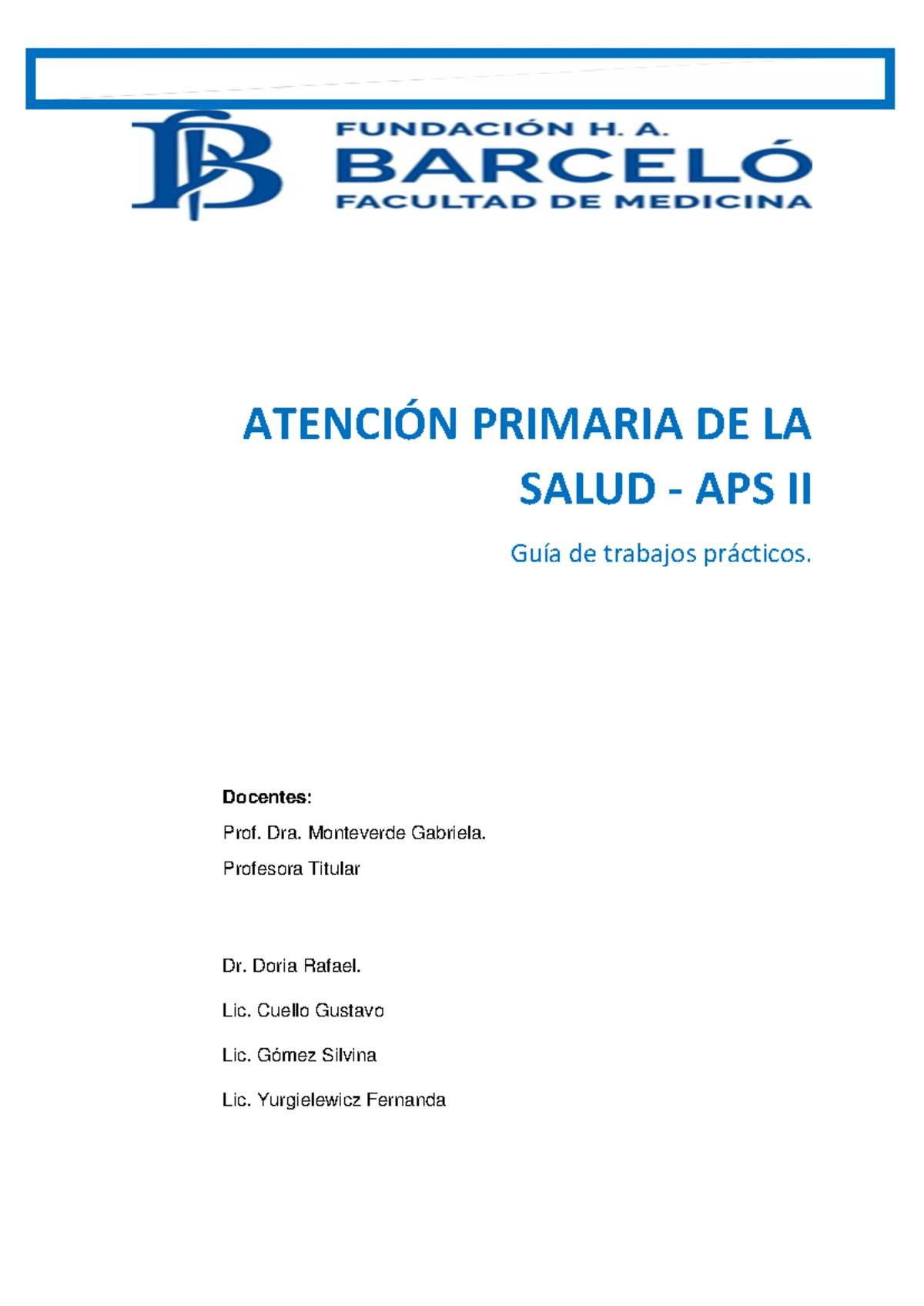 Estrategia de APS: Análisis y Propuestas para Salud Inclusiva - Studocu