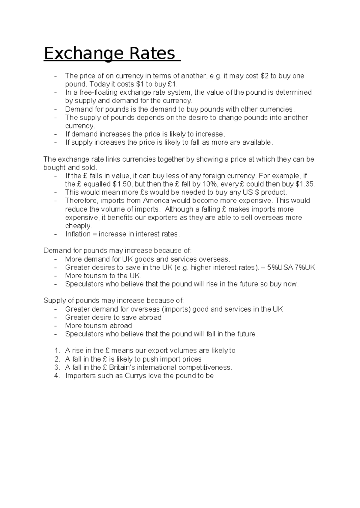 ECON 101: Understanding Exchange Rates and Their Impact on Imports ...
