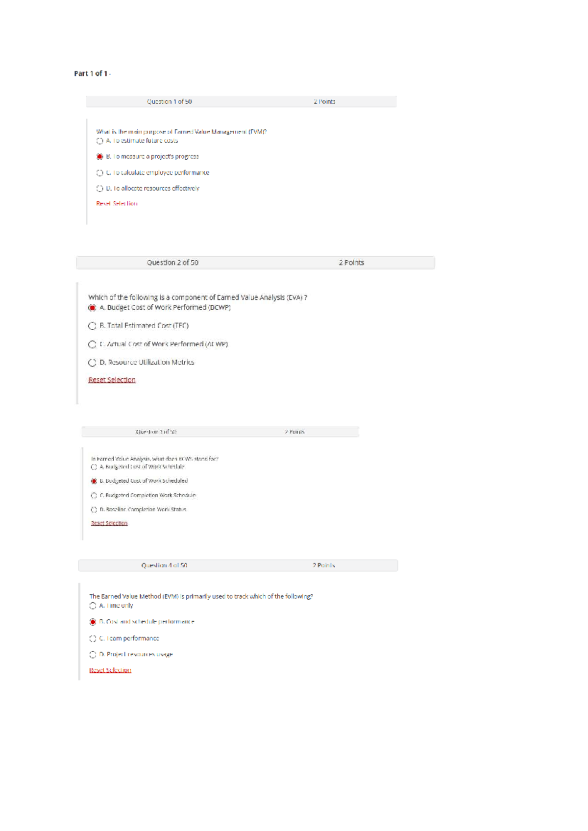 EVM & Software Testing Concepts: Quiz Questions & Answers (Part 1 ...