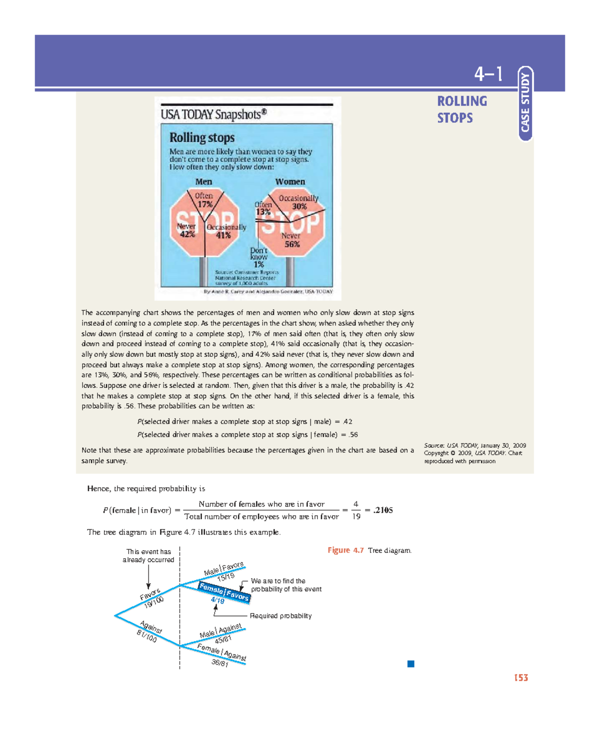 Introductory Statistics 7th Ed – Case Study on Rolling Stops - Studocu