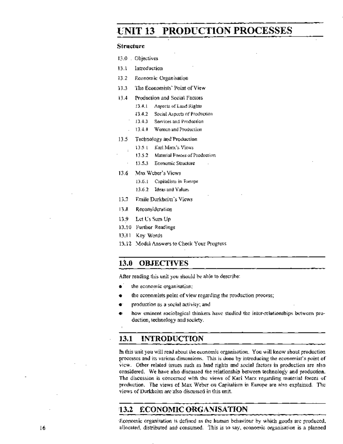 Unit 13: Production Processes and Economic Organization Insights - Studocu