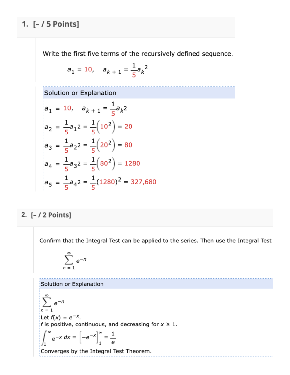 Calculus Series Convergence Tests and Maclaurin Polynomial - Studocu