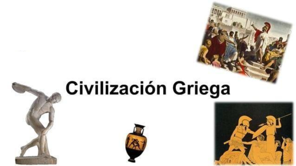 Civilización Griega: Orígenes, Polis y Democracia en Atenas - Studocu