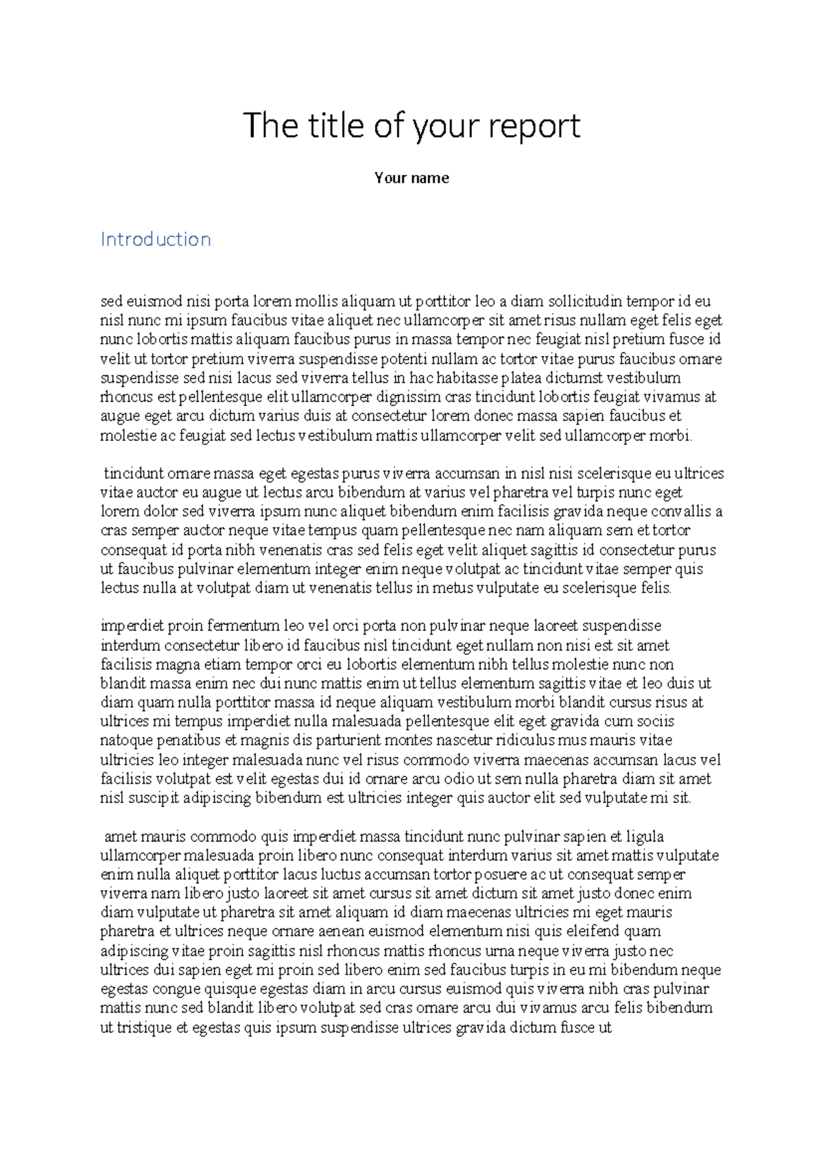 Report Template - Group Assignment Guide - Studocu