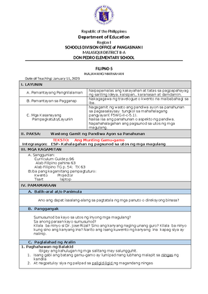 Narrative report brigada 2024 - Republic of the Philippines Department ...