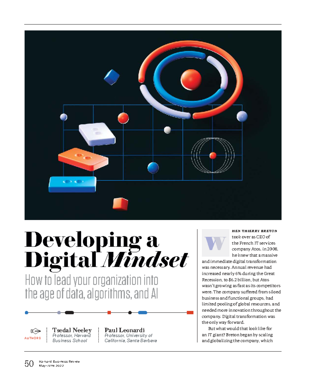 Developing a Digital Mindset for Successful Transformation: Key ...