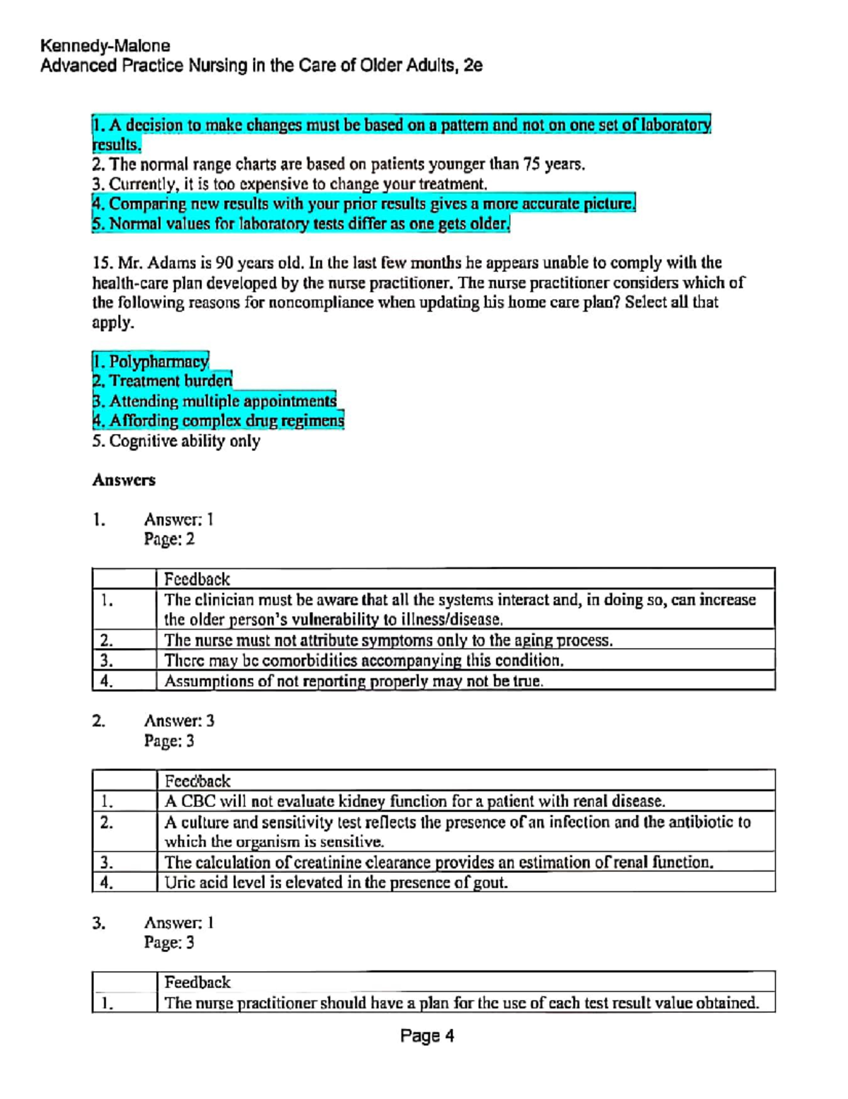 Nursing 38: Advanced Practice in Geriatric Care - Key Considerations ...