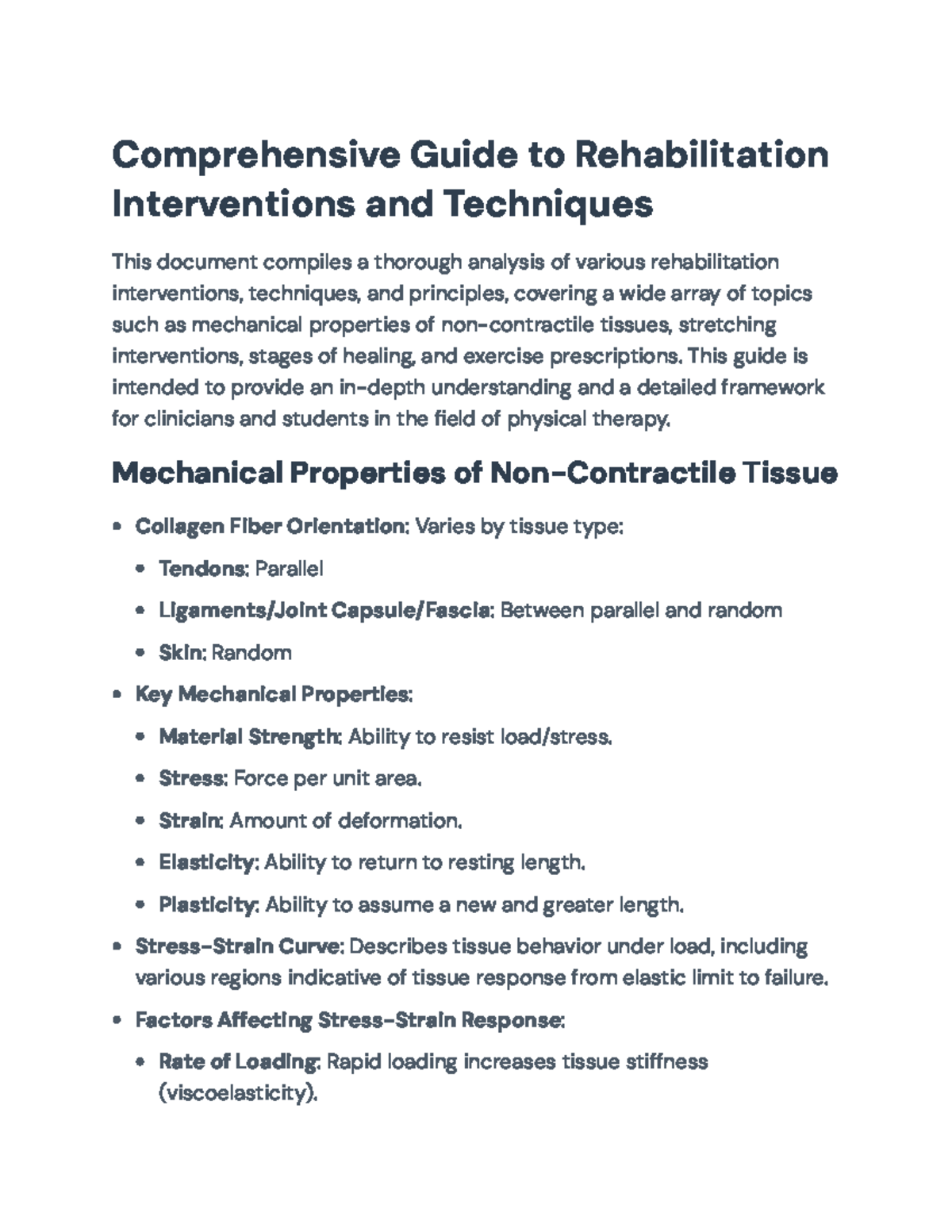 Comprehensive Guide to Rehabilitation Techniques and Interventions ...