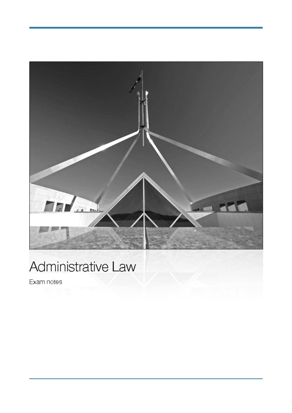 Admin Law Exam Notes: Key Concepts & Case Summaries - Studocu