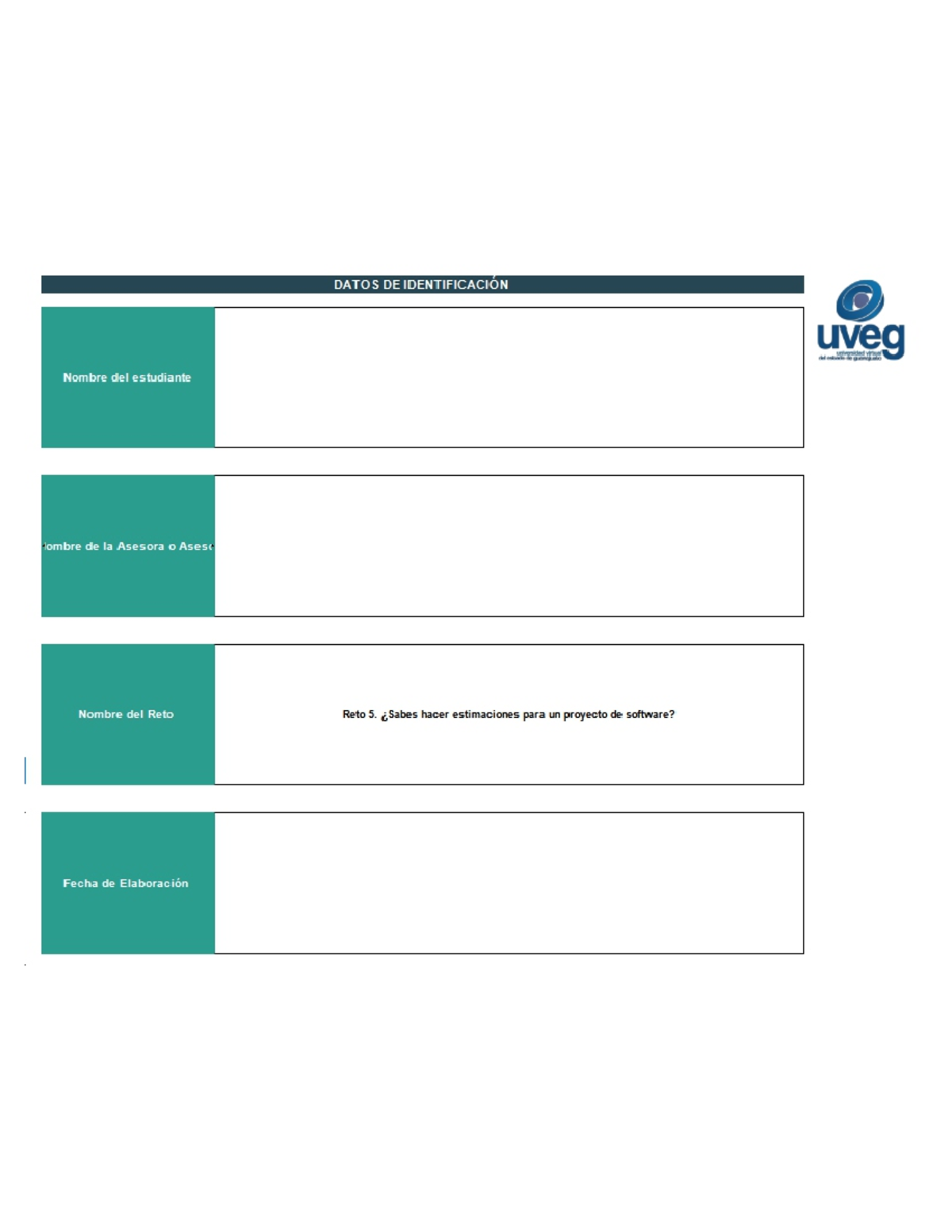 Gestión de Proyectos de Software: Estimaciones y Complejidad - R5 U3 - Document Preview