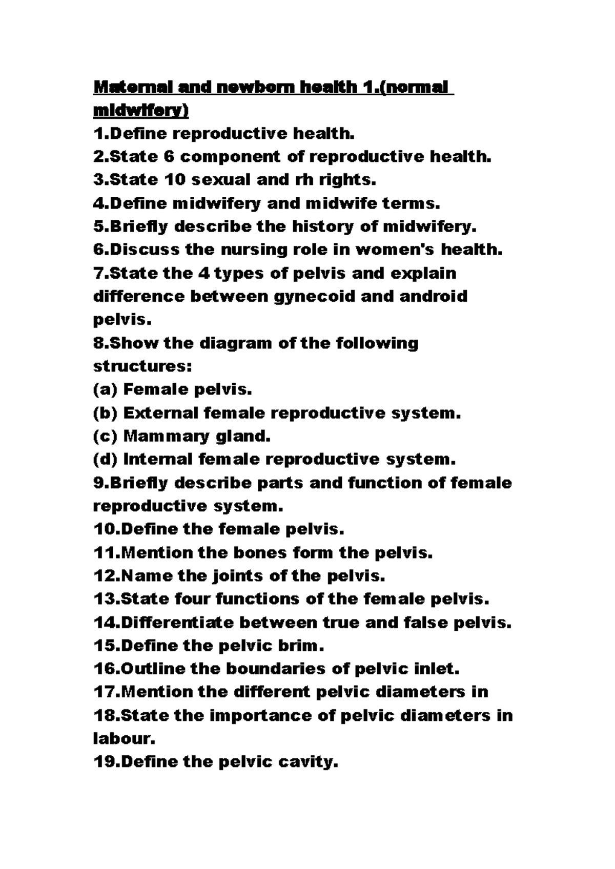 maternal-and-newborn-health-1-key-concepts-in-midwifery-studocu