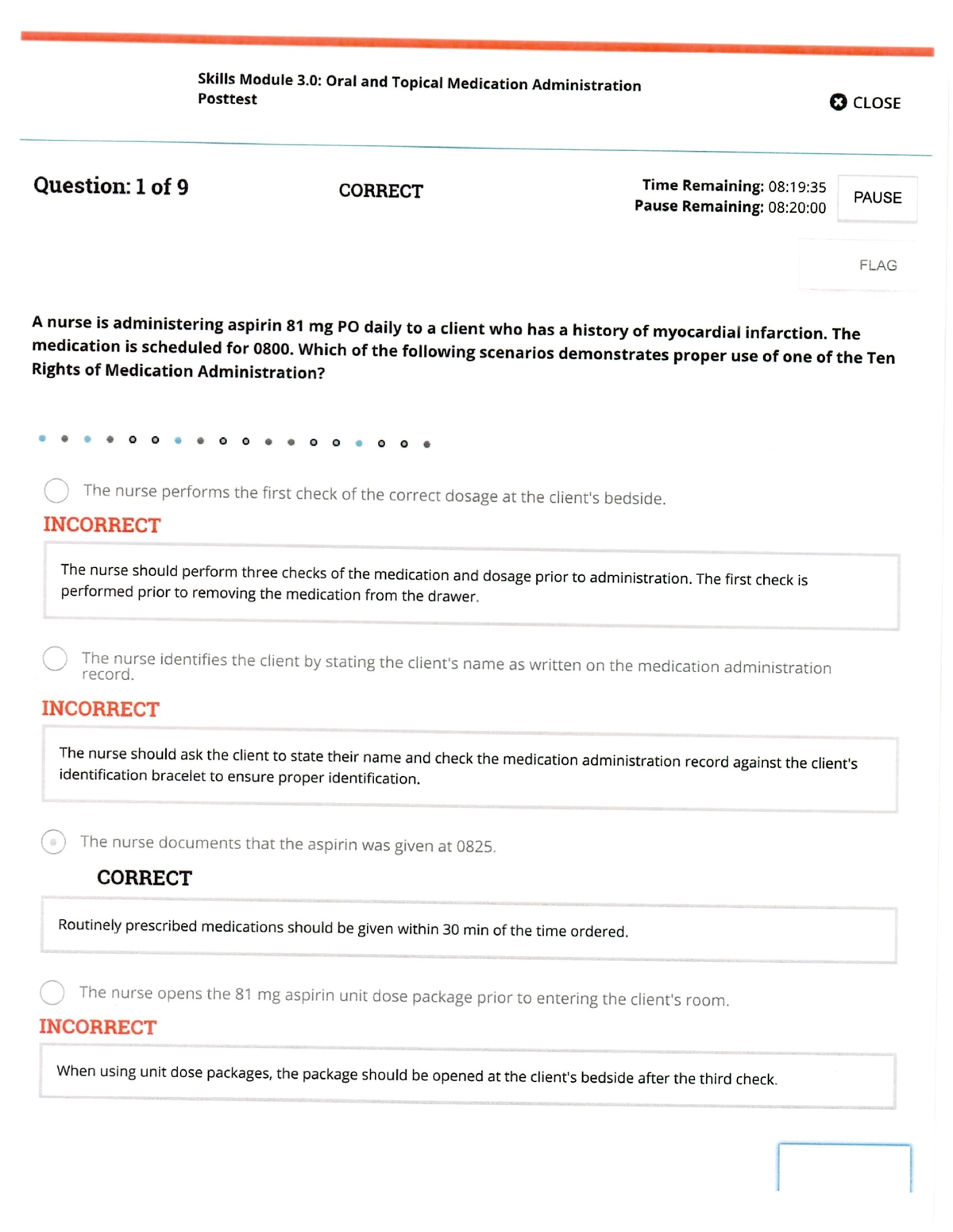 Medication Administration Test Questions And Answers