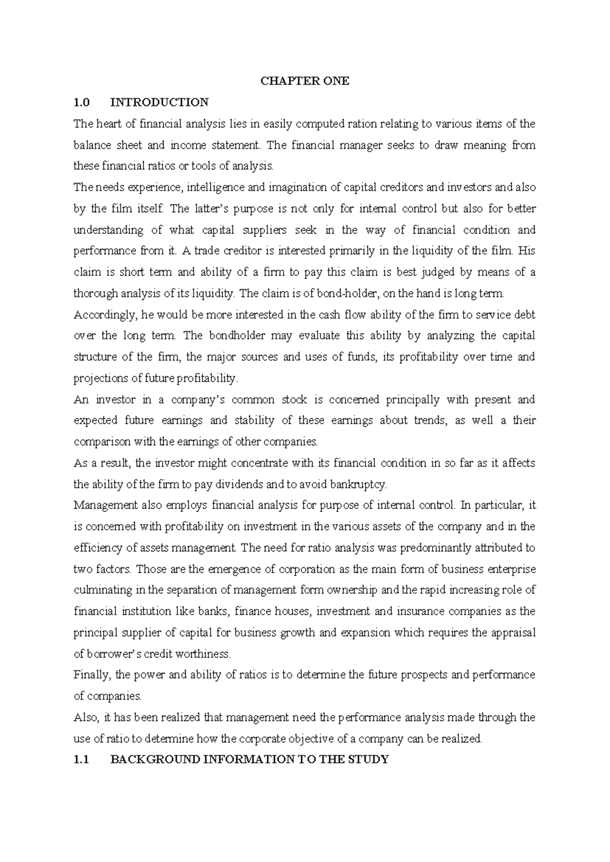 Accounting Ratios in Financial Management & Performance Evaluation ...