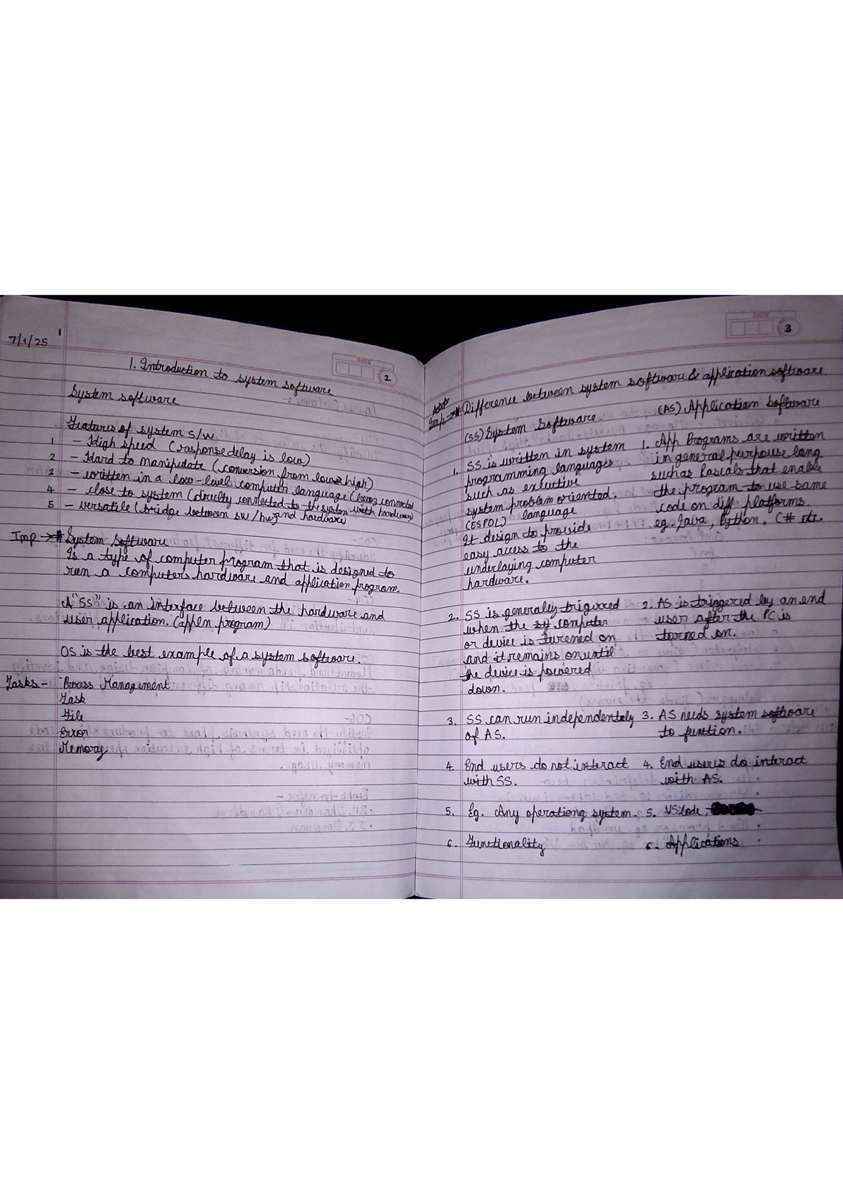 SPCC module 1, 2, 3½ - Notes of SPCC - 3 I 1. Introduction to system ...