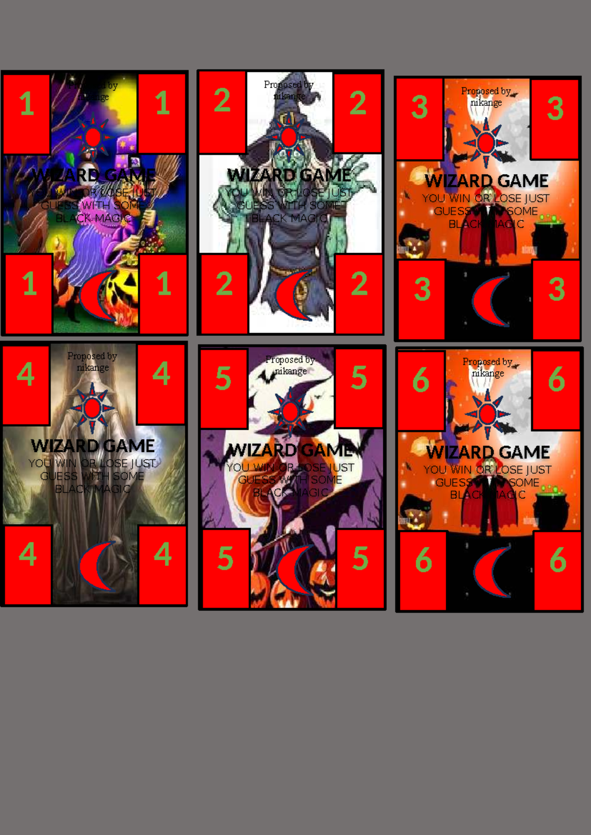 WIZARD GAME: Detailed Explanations & Strategies for Success - Studocu