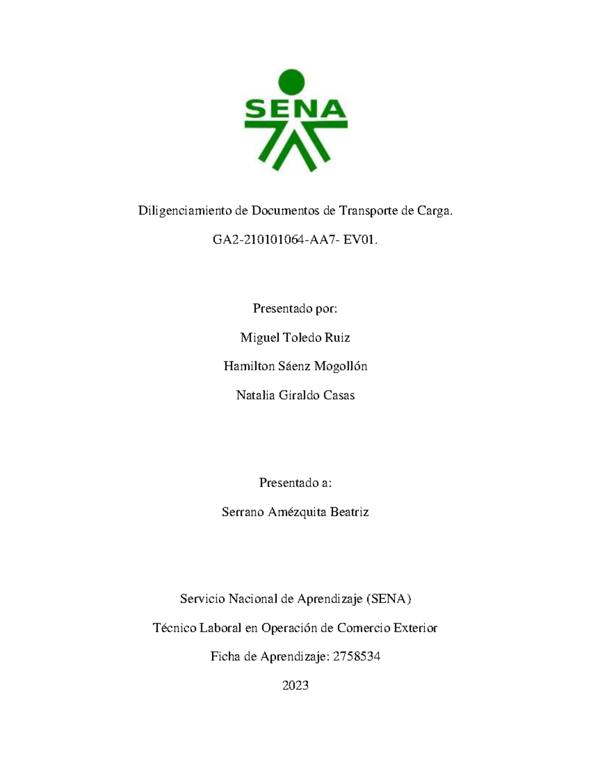 Bill Of Lading Documento De Transporte Marítimo Diligenciamiento De