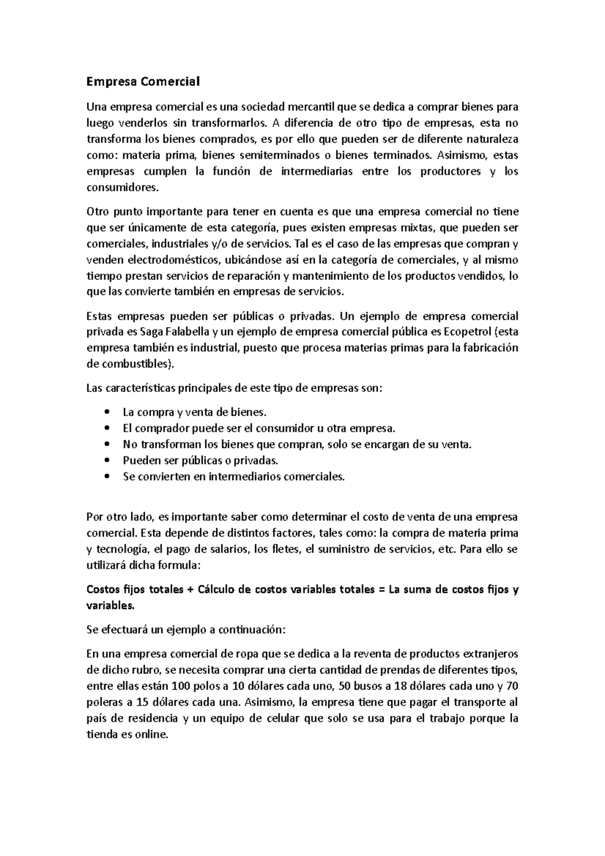 TA1 Costos y Presupuestos en Empresas Comerciales - Studocu