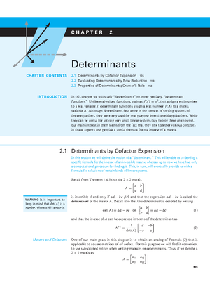 Chapter 08 - General Linear Transformations - CHAPTER 8 General Linear ...