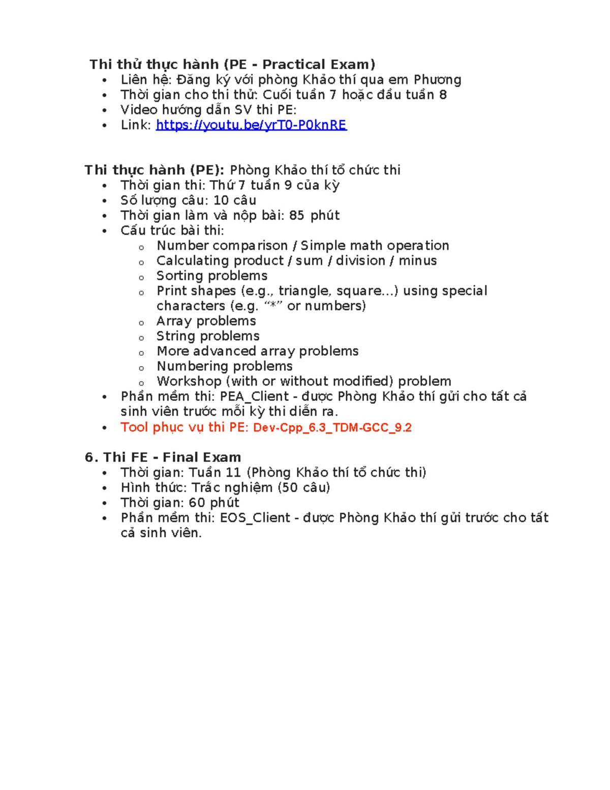 PRO192 PE Submission Instructions for Project Completion - Studocu