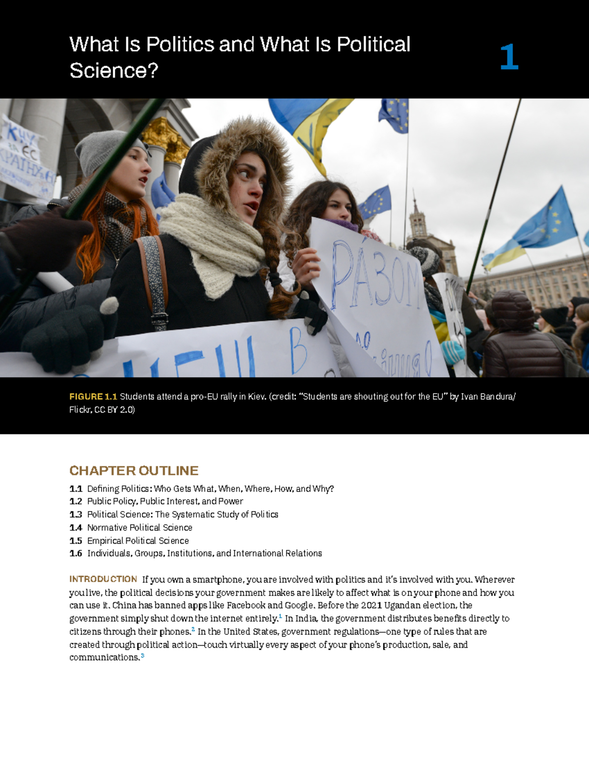 Introduction to Political Science: Key Concepts and Institutions ...