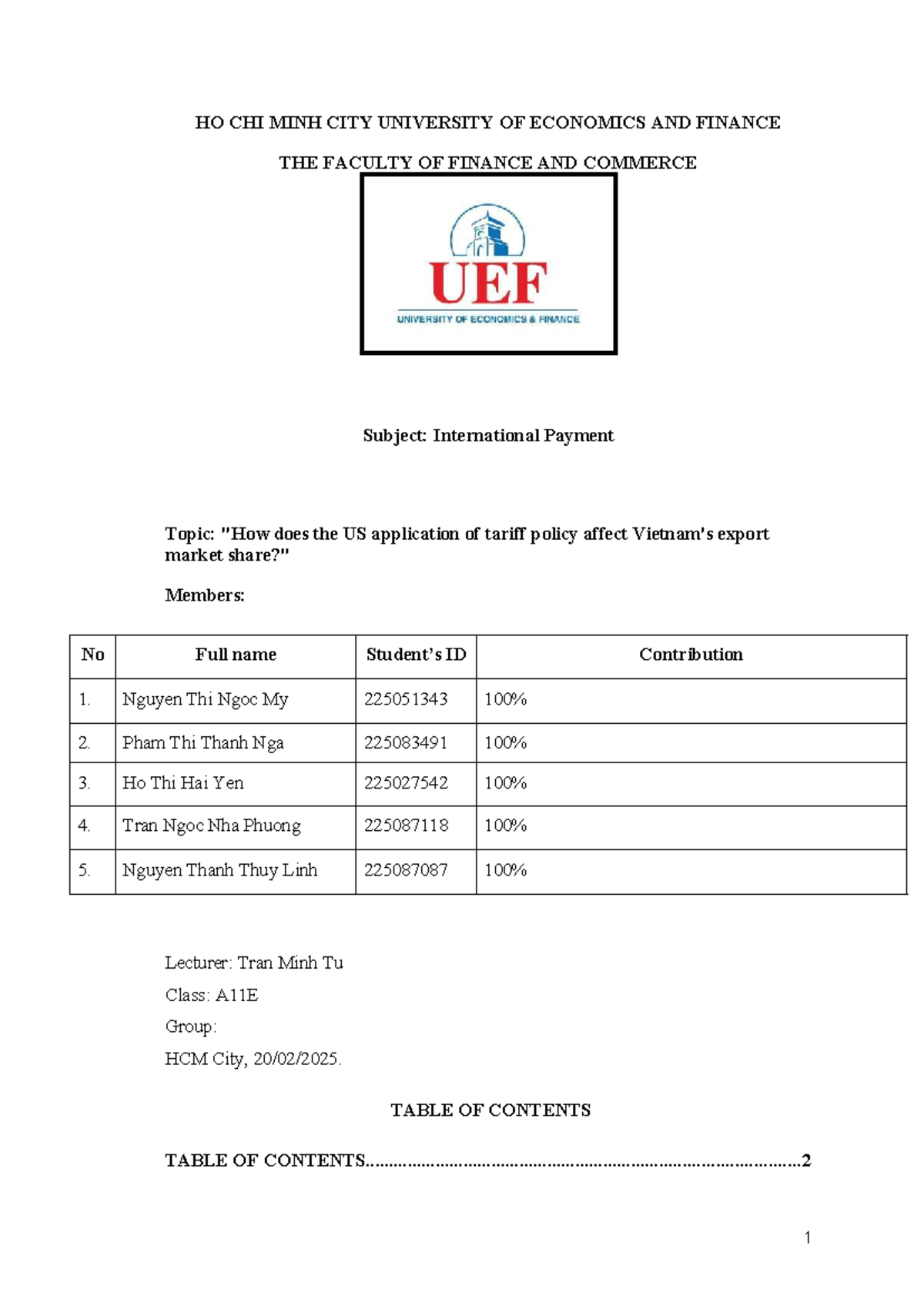 Impact of US Tariff Policy on Vietnam's Export Market - INTL PAY ...