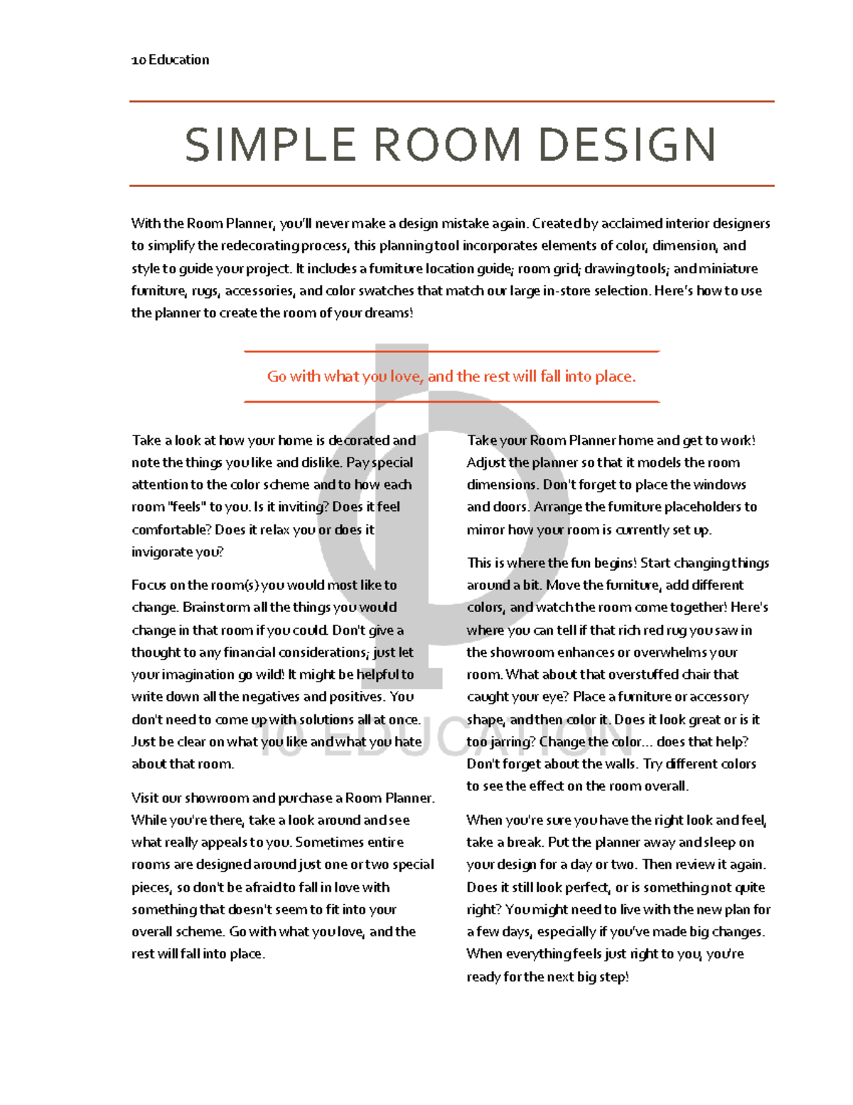 My Compatible - 10 Education SIMPLE ROOM DESIGN With the Room Planner ...