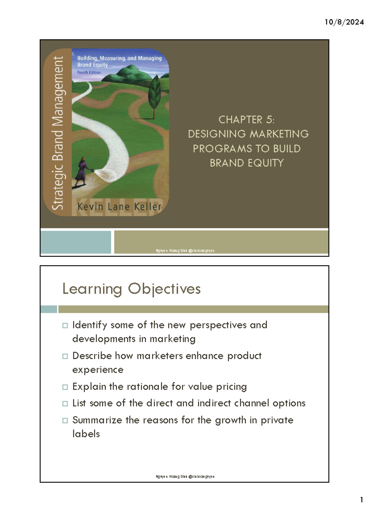 L4 - Brand Management Chapter 5: Designing Marketing Programs - Studocu