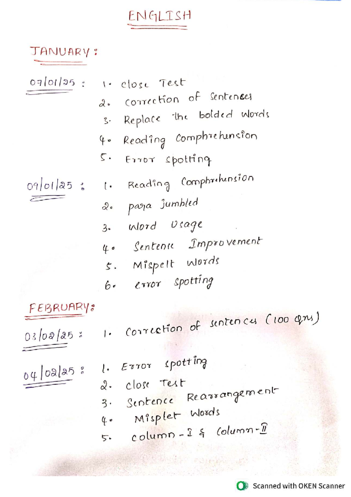 ENGLISH 101: Comprehensive Test Preparation for Competitive Exams - Studocu