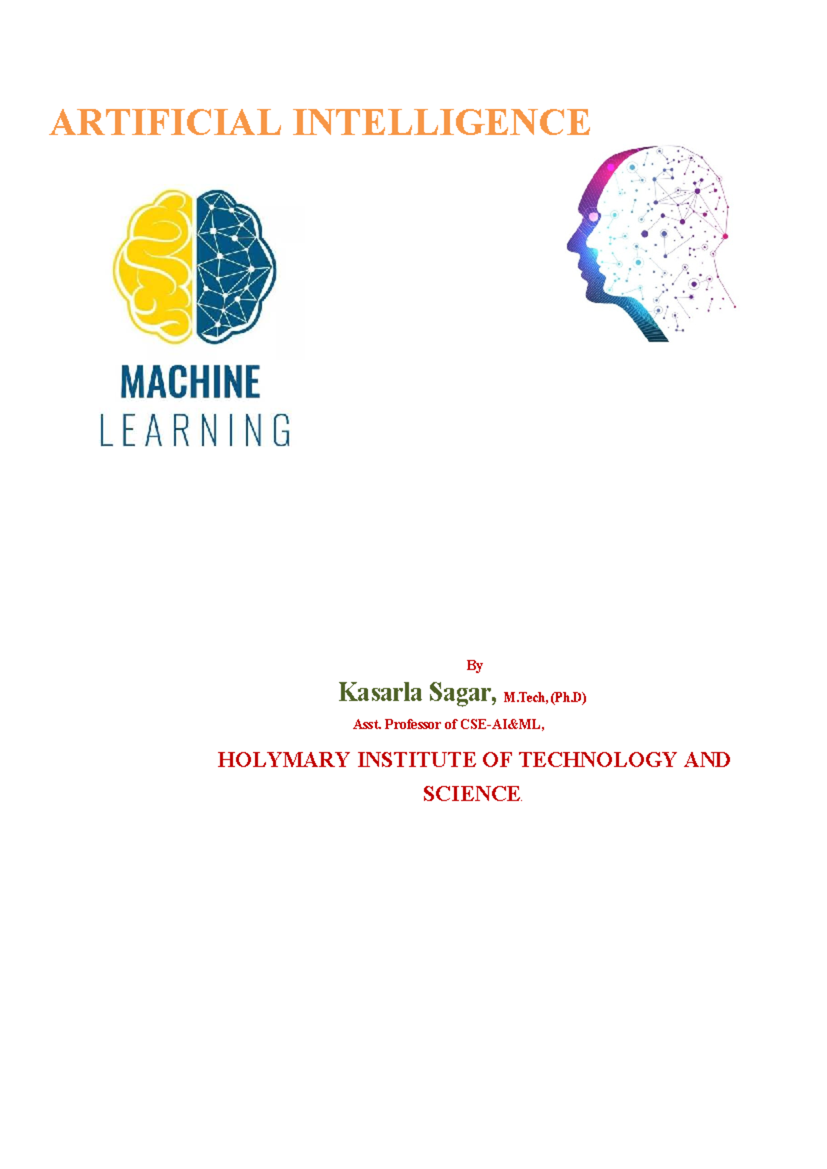 Artificial Intelligence Concepts and Foundations - AI 101 Notes - Studocu