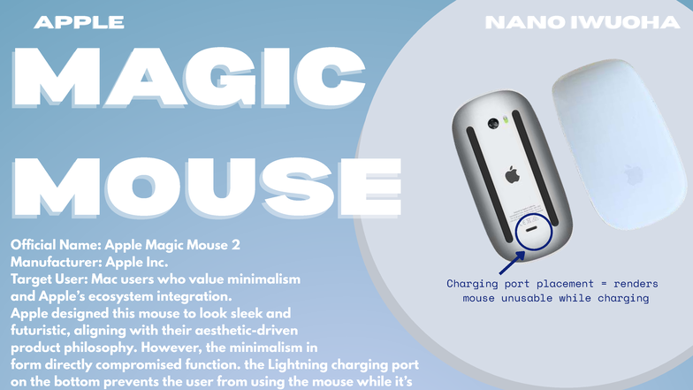 Apple - Product Defect Analysis: Magic Mouse 2 for CIM - Studocu