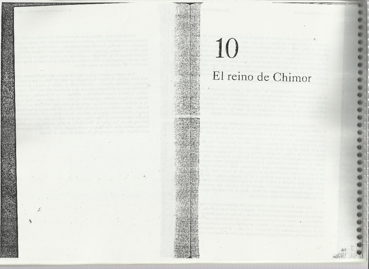 El Reino de Chimor: Análisis de Ciudades Precolombinas 10. - Studocu