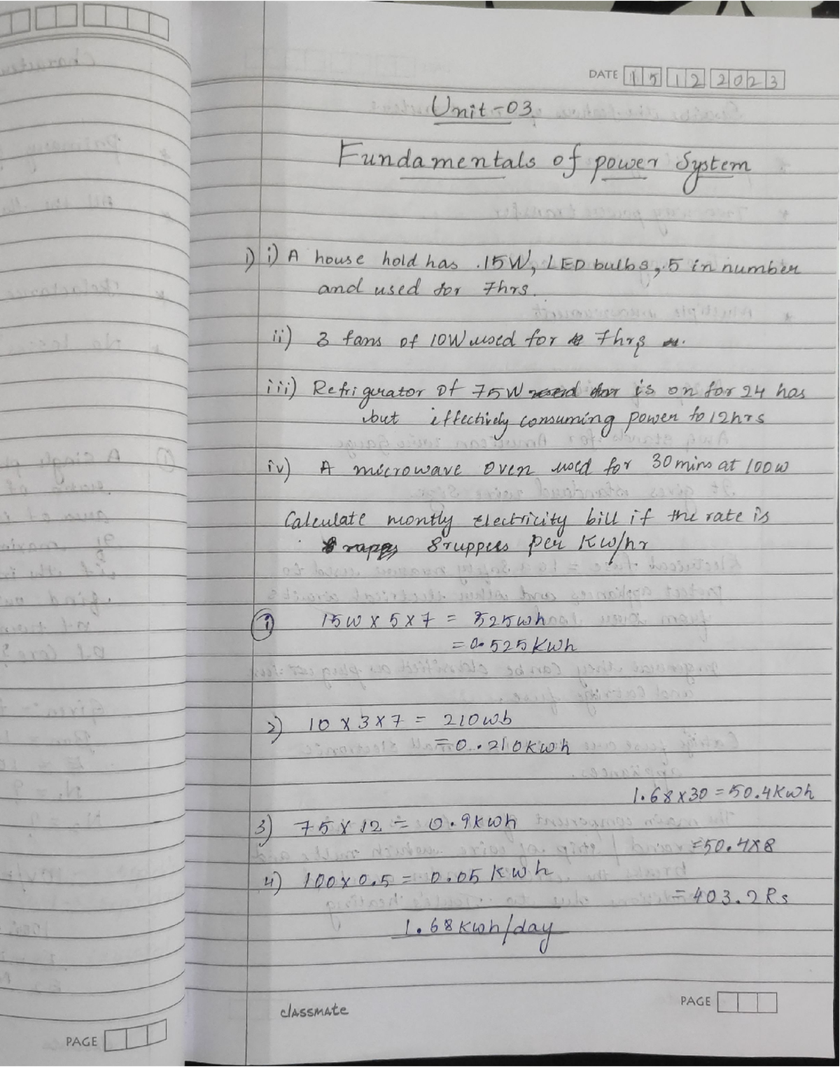 MOD 3 - Notes on Fundamentals of Power Systems and Electricity Usage ...
