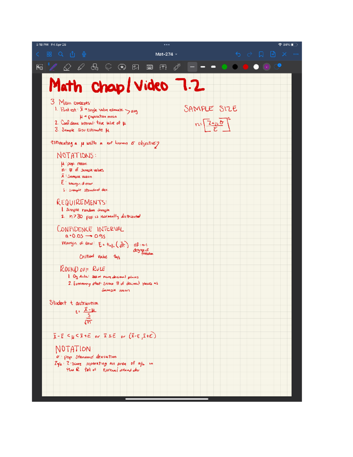 Mathematics Study Notes for Exam Preparation - Studocu