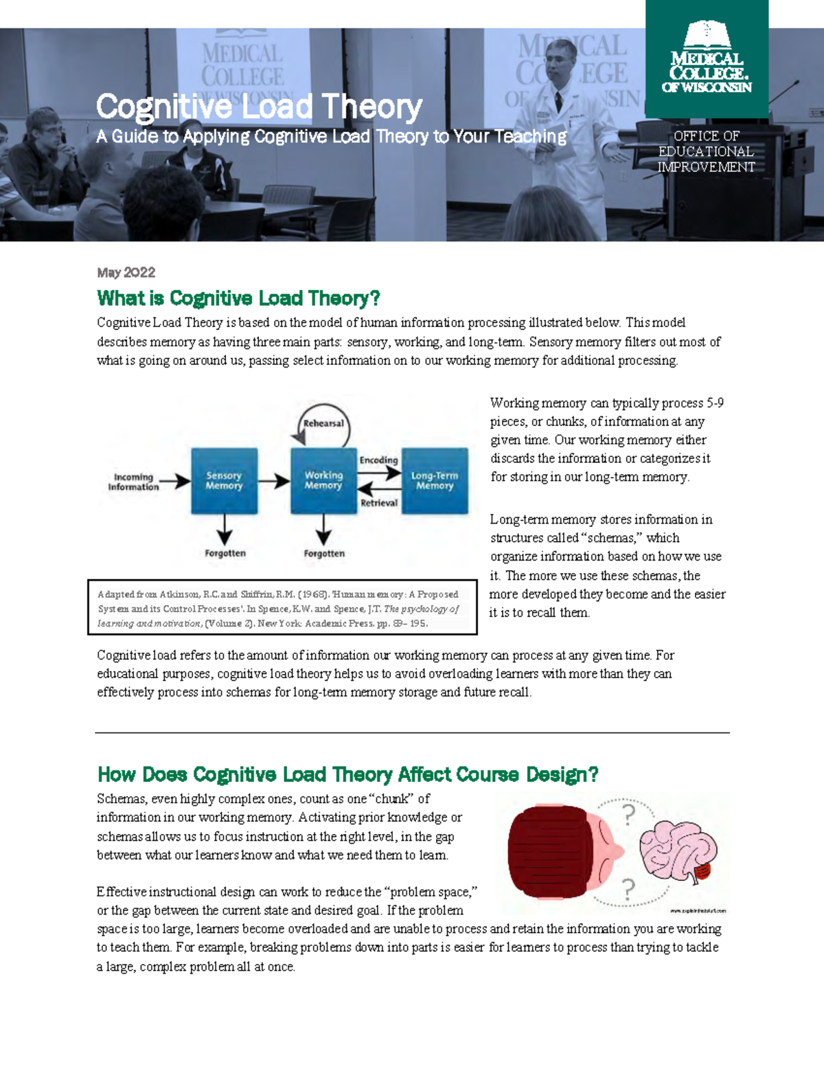 Cognitive Load Theory: A Teaching Guide for Effective Learning - CLT ...