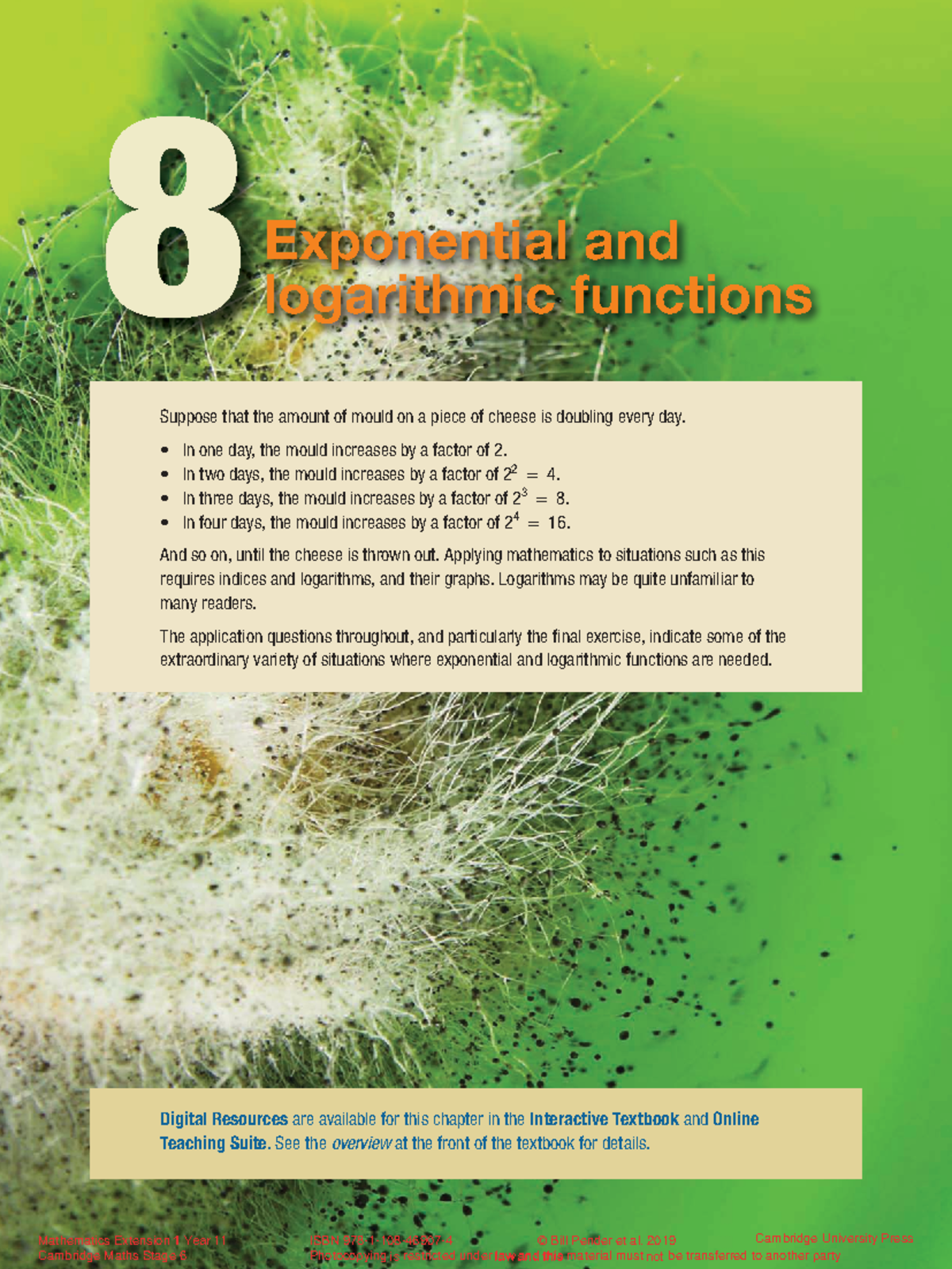 Mathematics Extension 1 Year 11: Exponential & Logarithmic Functions ...