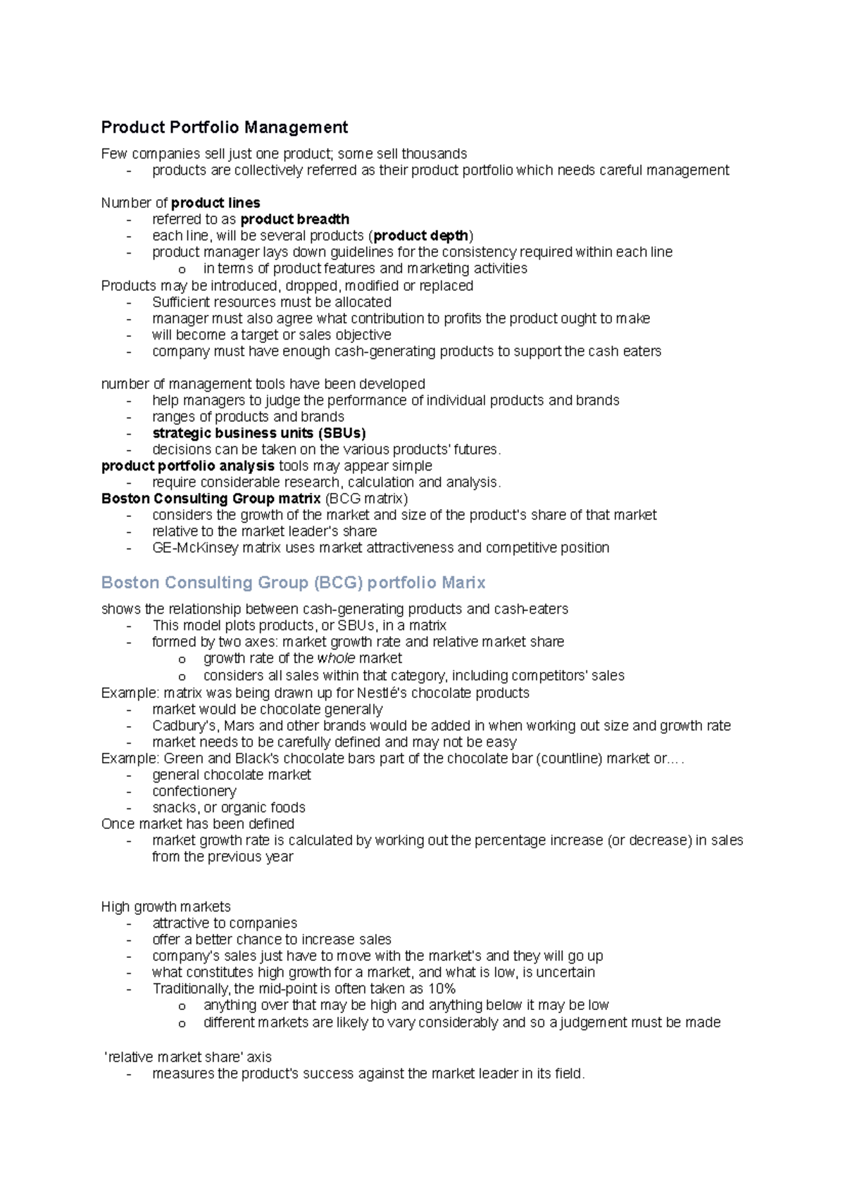 Product Portfolio Management - product portfolio analysis tools may ...