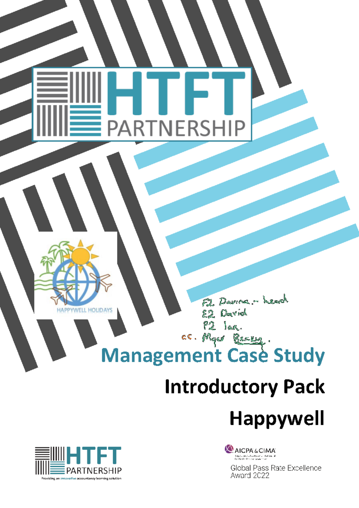 01 CIMA MCS Management Case Study: Happywell Intro Pack and Guidance ...