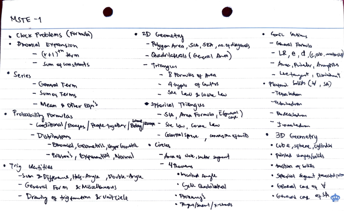 Celeste Notecards for MSTE HGE SEC CE BOARD Exam Preparation - Studocu