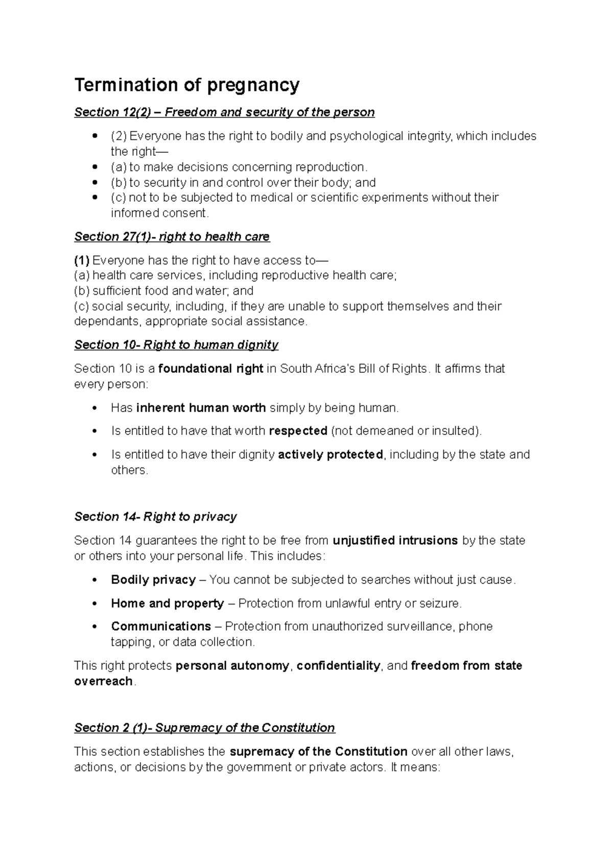 Legal Framework on Surrogacy and Reproductive Rights: Sections & Case ...