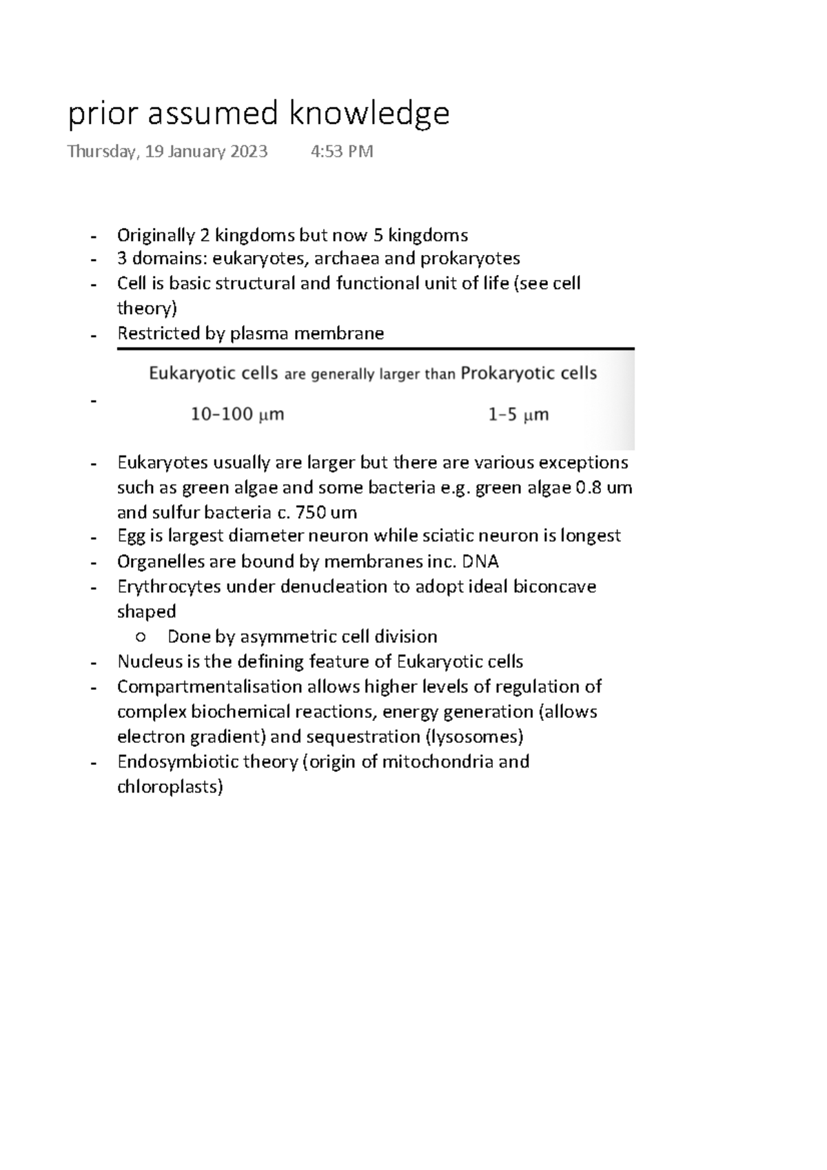 Prior assumed knowledge - Originally 2 kingdoms but now 5 kingdoms 3 ...