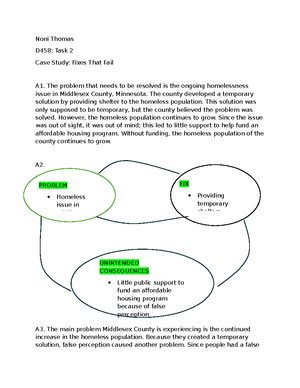 D458 Perfomance Assessment task 1 - A- Key Events: The Wilde’s small ...