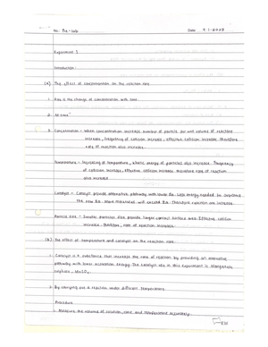 Chemistry LECTURE NOTE SK015 CHAPTER 1 - 1 ATOMS & MOLECULES Learning ...