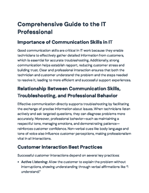 PC Hardware Fundamentals and Safety Guidelines - Introduction to PC ...